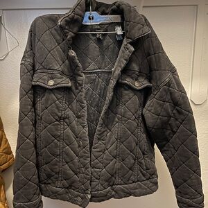 Quilted Black Jacket